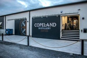 Copeland Distillery's new Helaform sliding doors